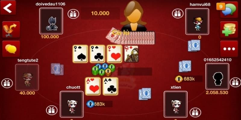 Đánh bài miễn phí CF68